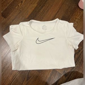 drifit nike white shirt